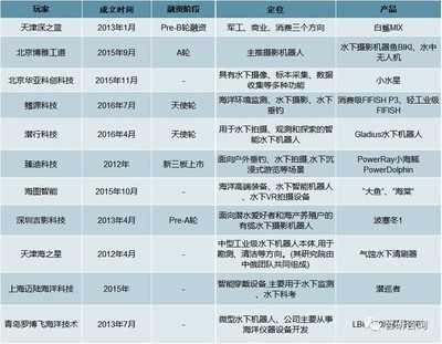 2019年中国水下机器人产业竞争格局及技术发展趋势分析[图]